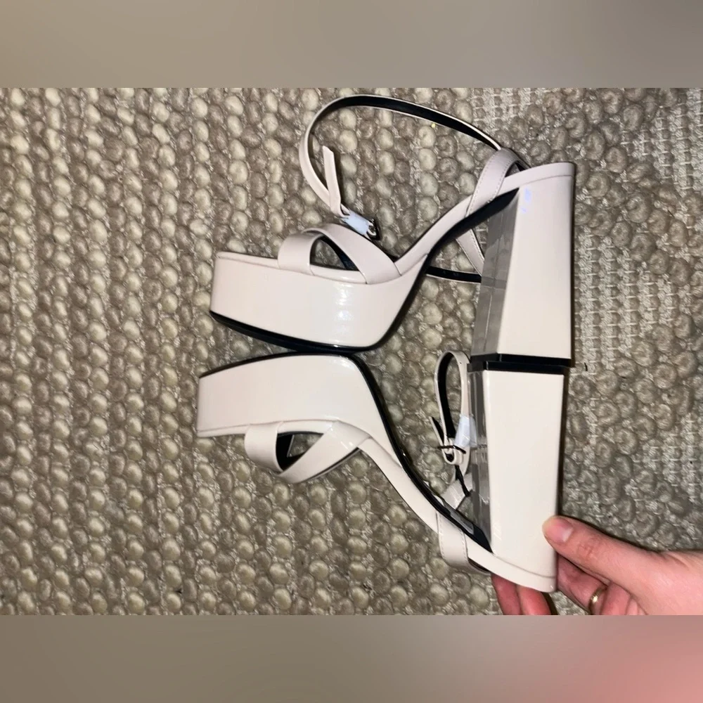 NWT Zara Platform Heels - Picture 9 of 11